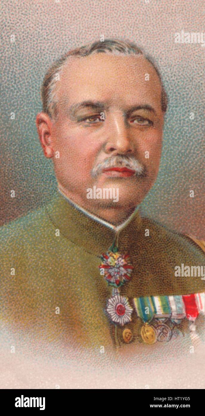 Kamio Mitsuomi, 1er baron (1856-1927), général dans l'Armée impériale japonaise, 1917. Artiste : Inconnu Banque D'Images