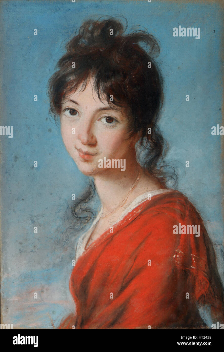 Portrait de Teresa Czartoryska (1785-1868), 1800. Artiste : Marie Louise Elisabeth Vigée-Lebrun, (1755-1842) Banque D'Images