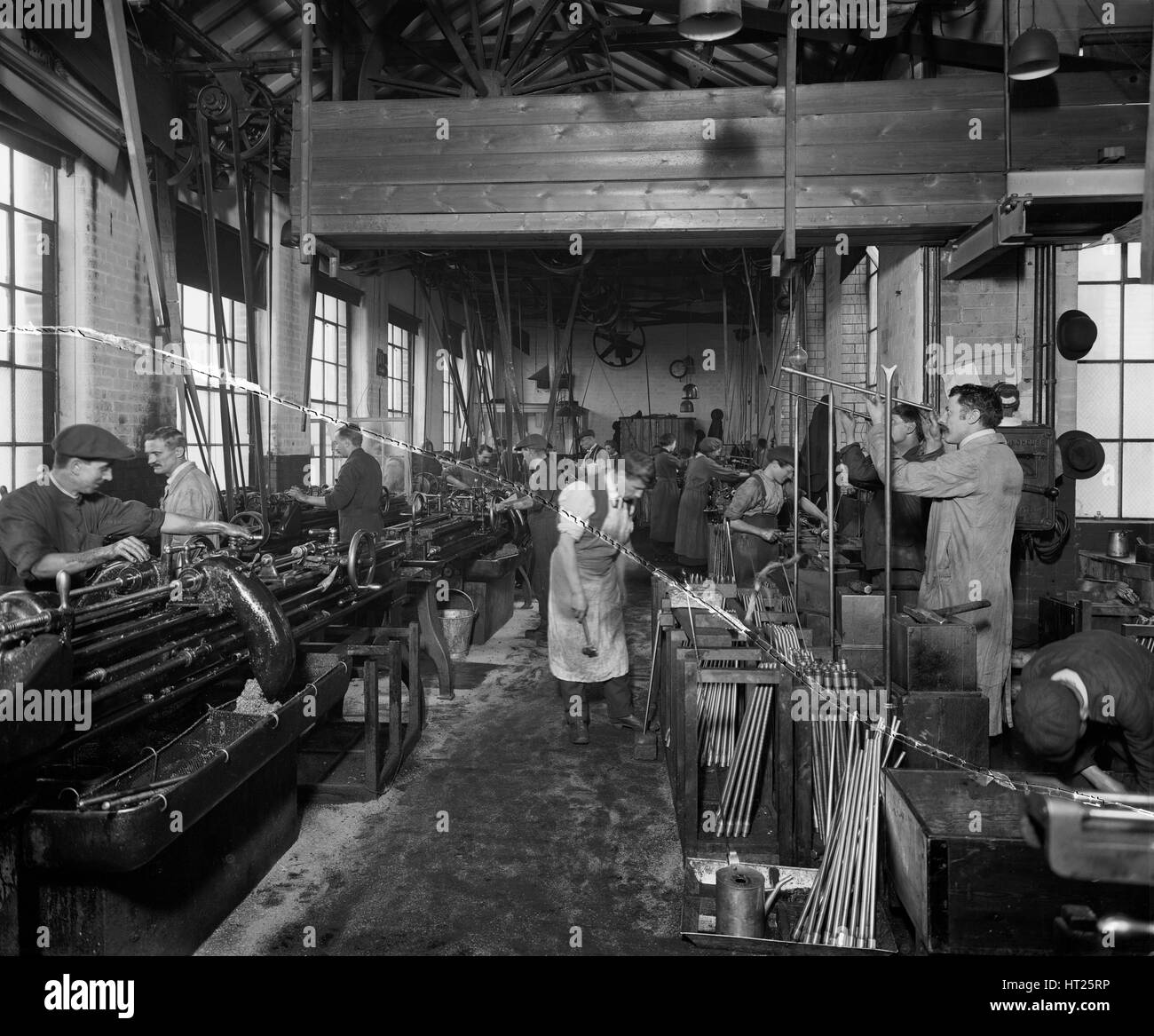 La Birmingham Small Arms Factory, Small Heath, Birmingham, février 1917. Artiste : H Bedford Lemere. Banque D'Images