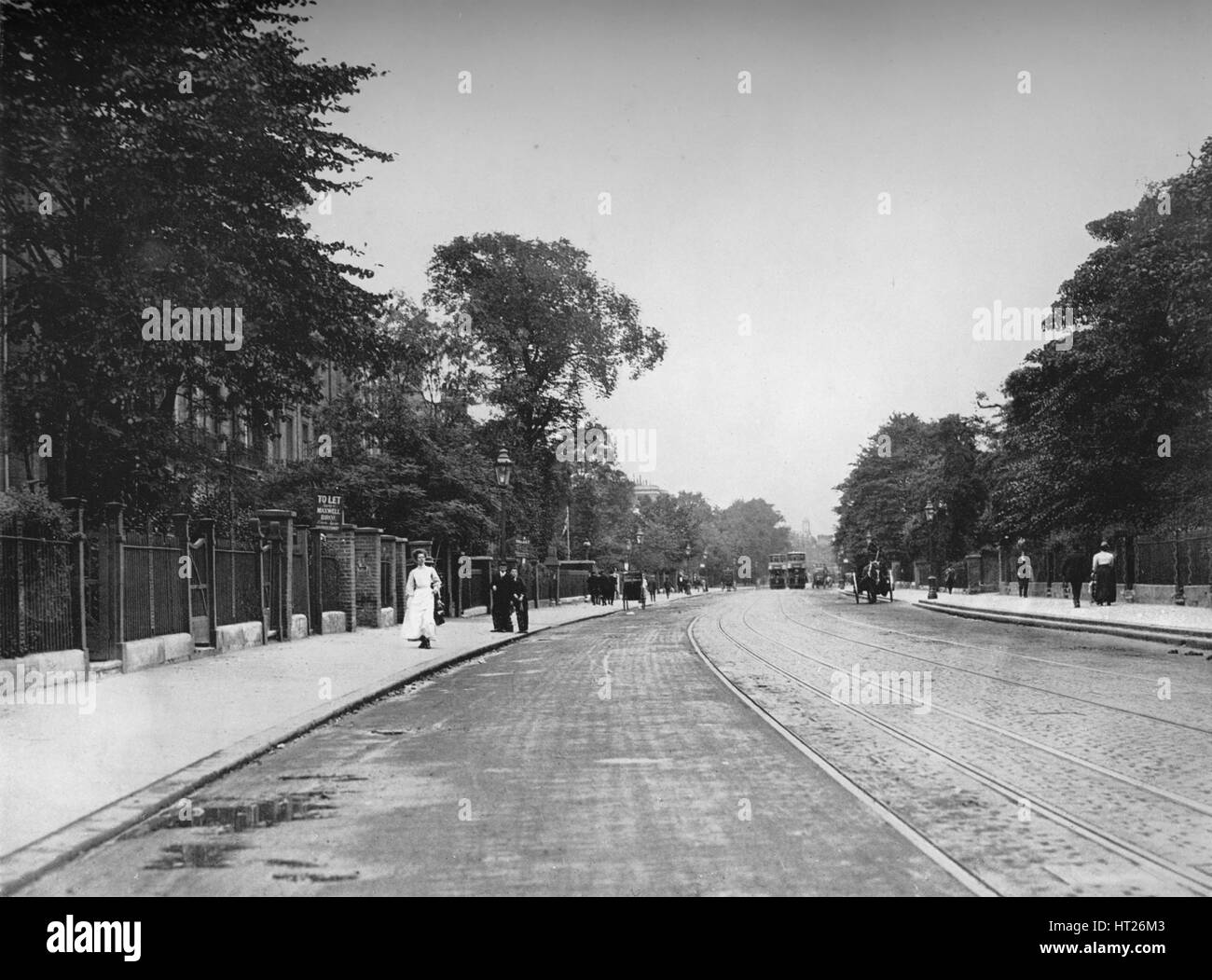 'Brixton Road', c1912, (1912). Artiste : Inconnu. Banque D'Images 'Brixton Road', c1912, (1912). Artiste : Inconnu. Banque D'Images