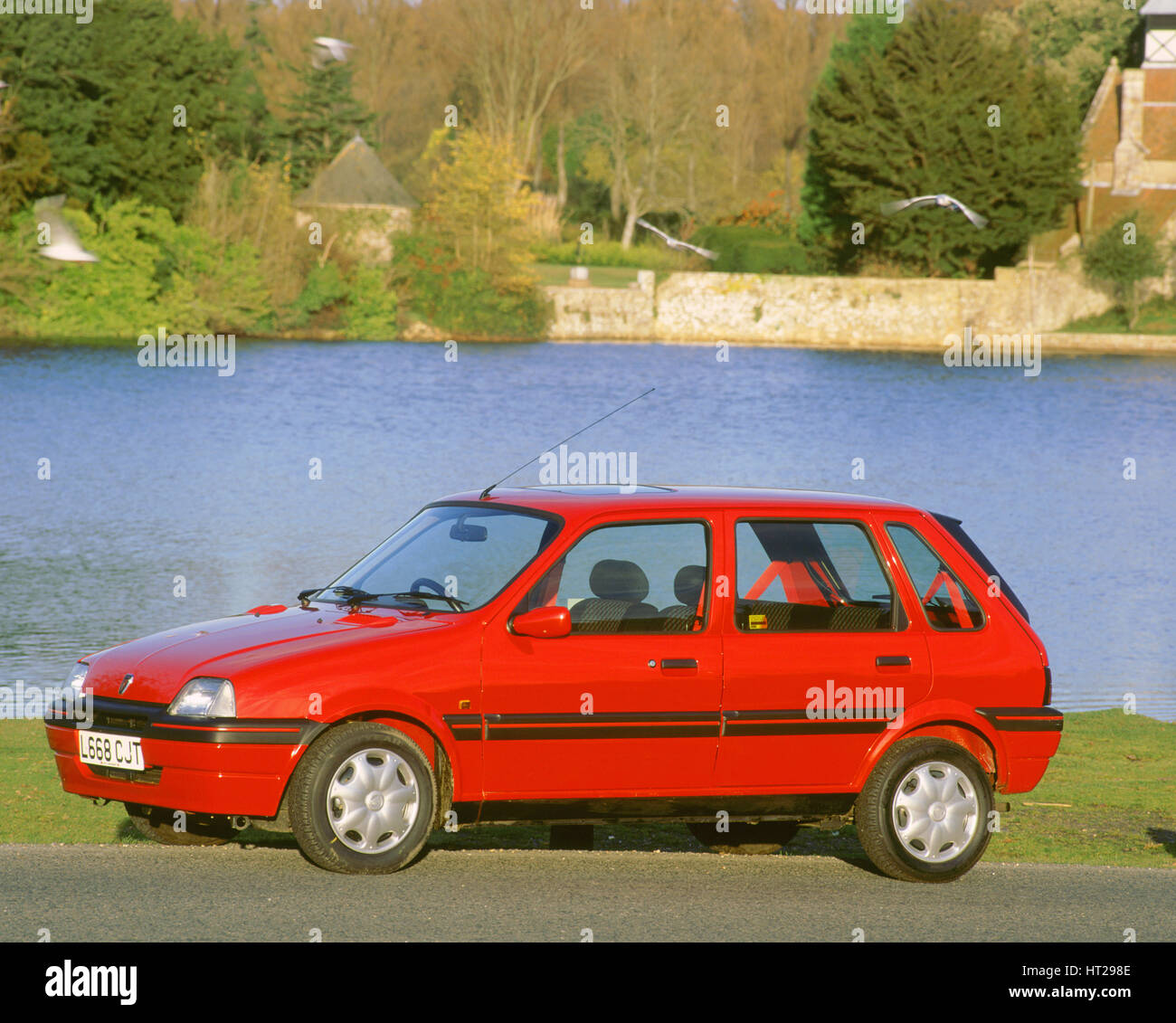 1993 Rover Metro 1.1S. Artiste : Inconnu. Banque D'Images