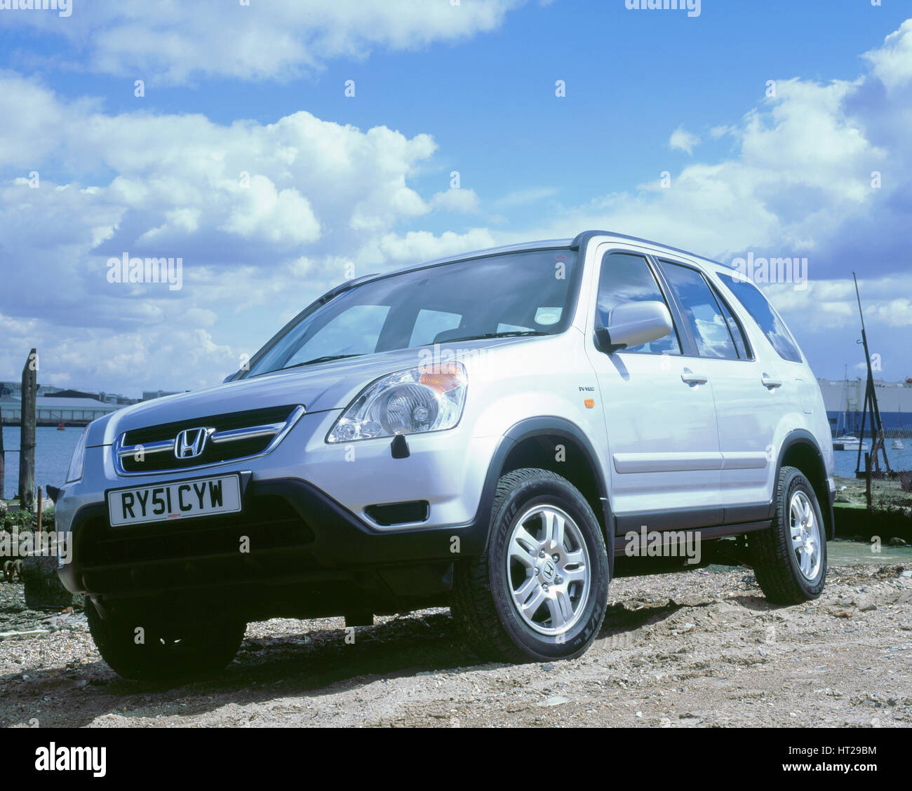 2001 Honda CR-V 2.0i vtec. Artiste : Inconnu. Banque D'Images