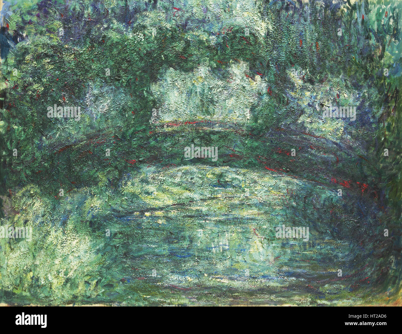 Le pont japonais, 1918-1924. Artiste : Monet, Claude (1906-1957) Banque D'Images