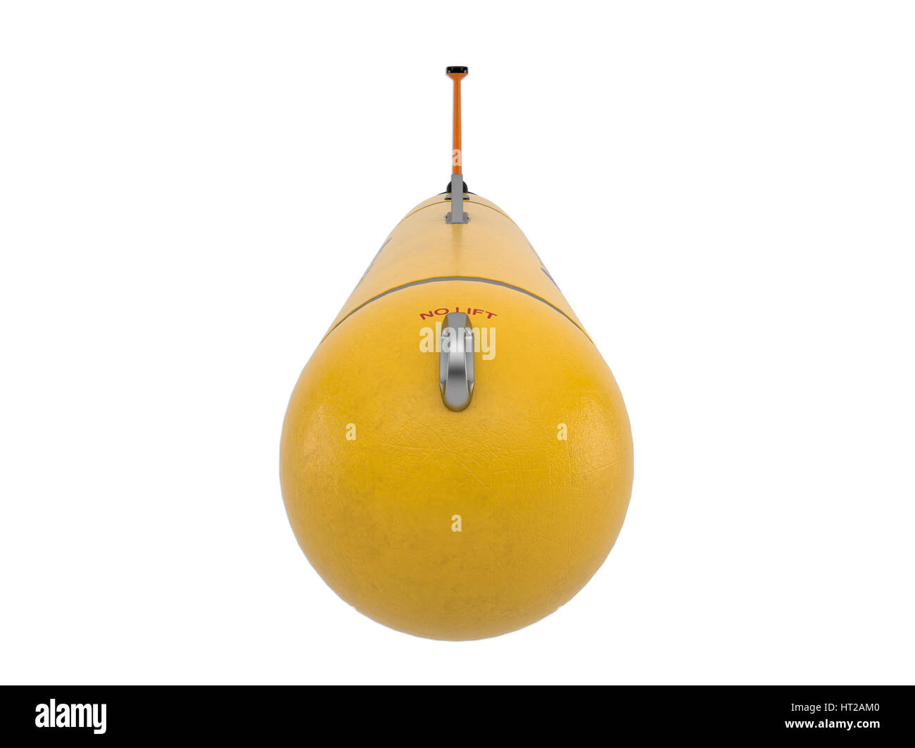 Thon 21 véhicules sous-marins autonomes. Ces images sont rendus dans un progiciel 3d. Banque D'Images