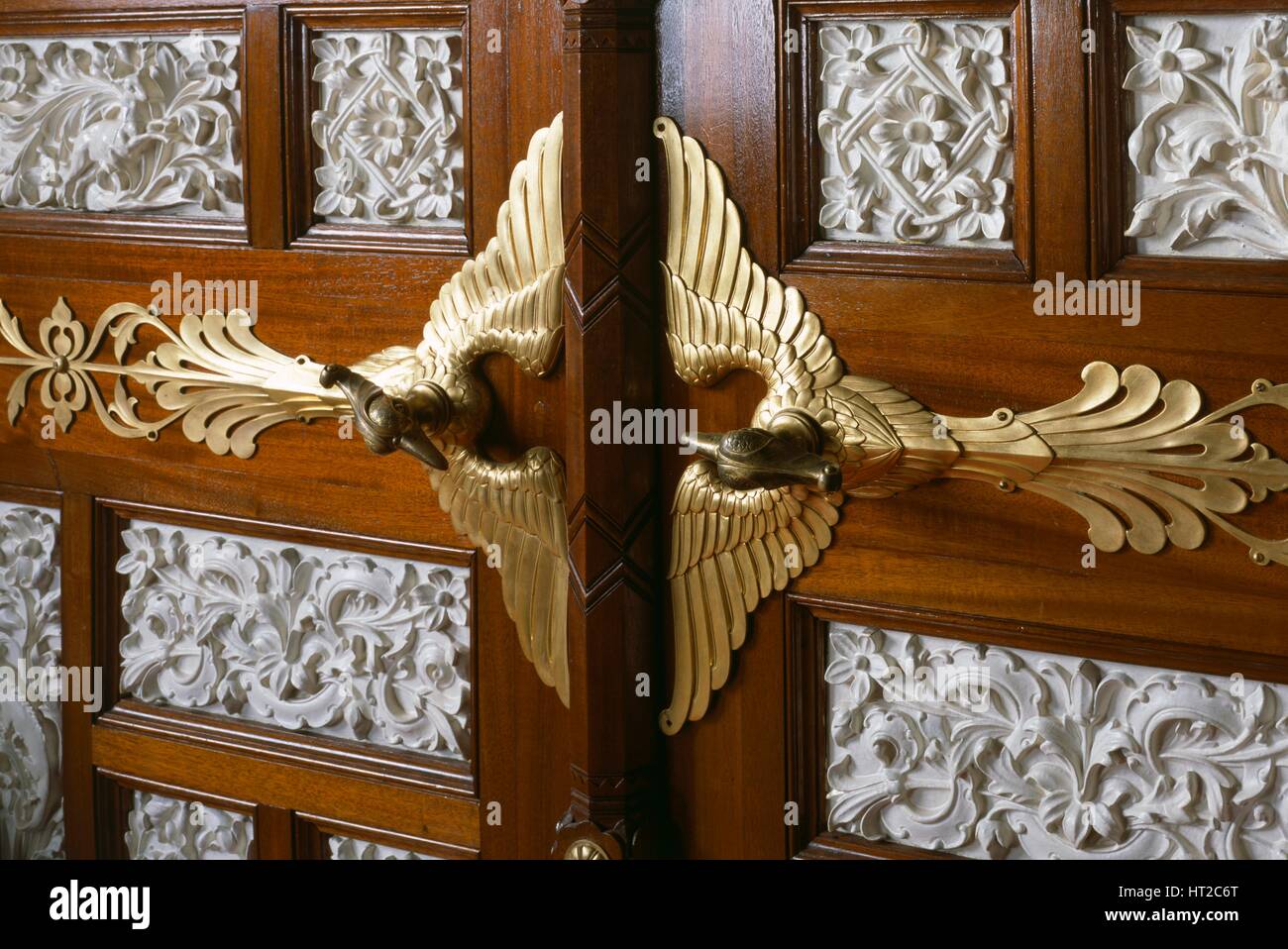 Détail de l'intérieur, Osborne House, Île de Wight, c2000s( ?). Historique : L'artiste photographe personnel de l'Angleterre. Banque D'Images