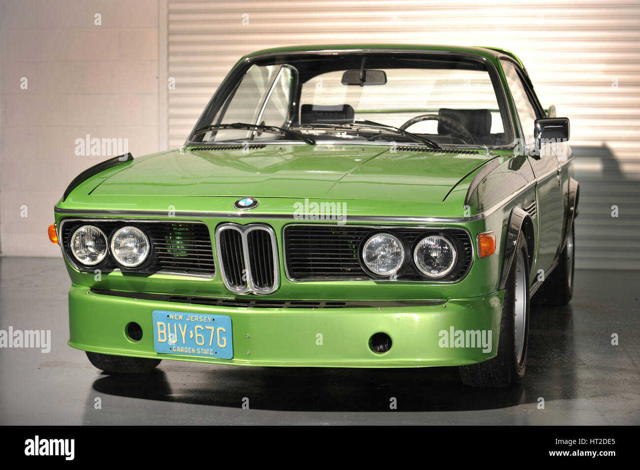 BMW 3.0 CSL BAT 1975. Artiste : Simon de l'argile. Banque D'Images