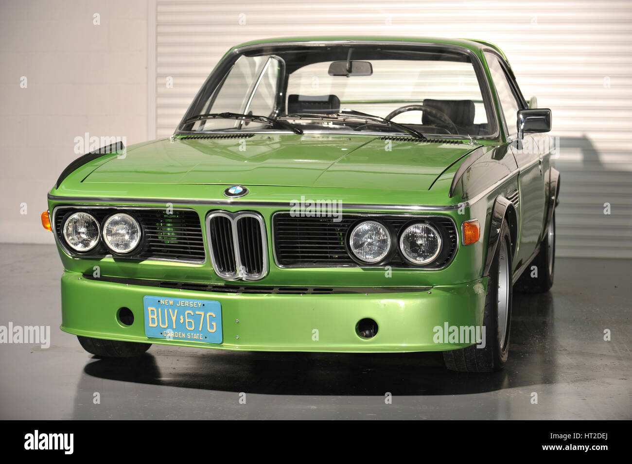BMW 3.0 CSL BAT 1975. Artiste : Simon de l'argile. Banque D'Images