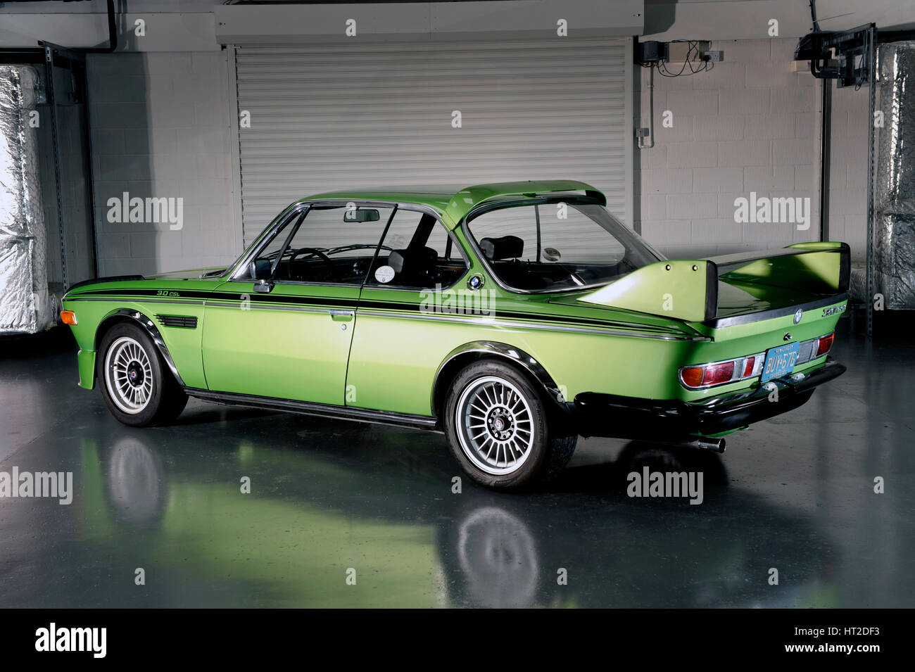 BMW 3.0 CSL BAT 1975. Artiste : Simon de l'argile. Banque D'Images
