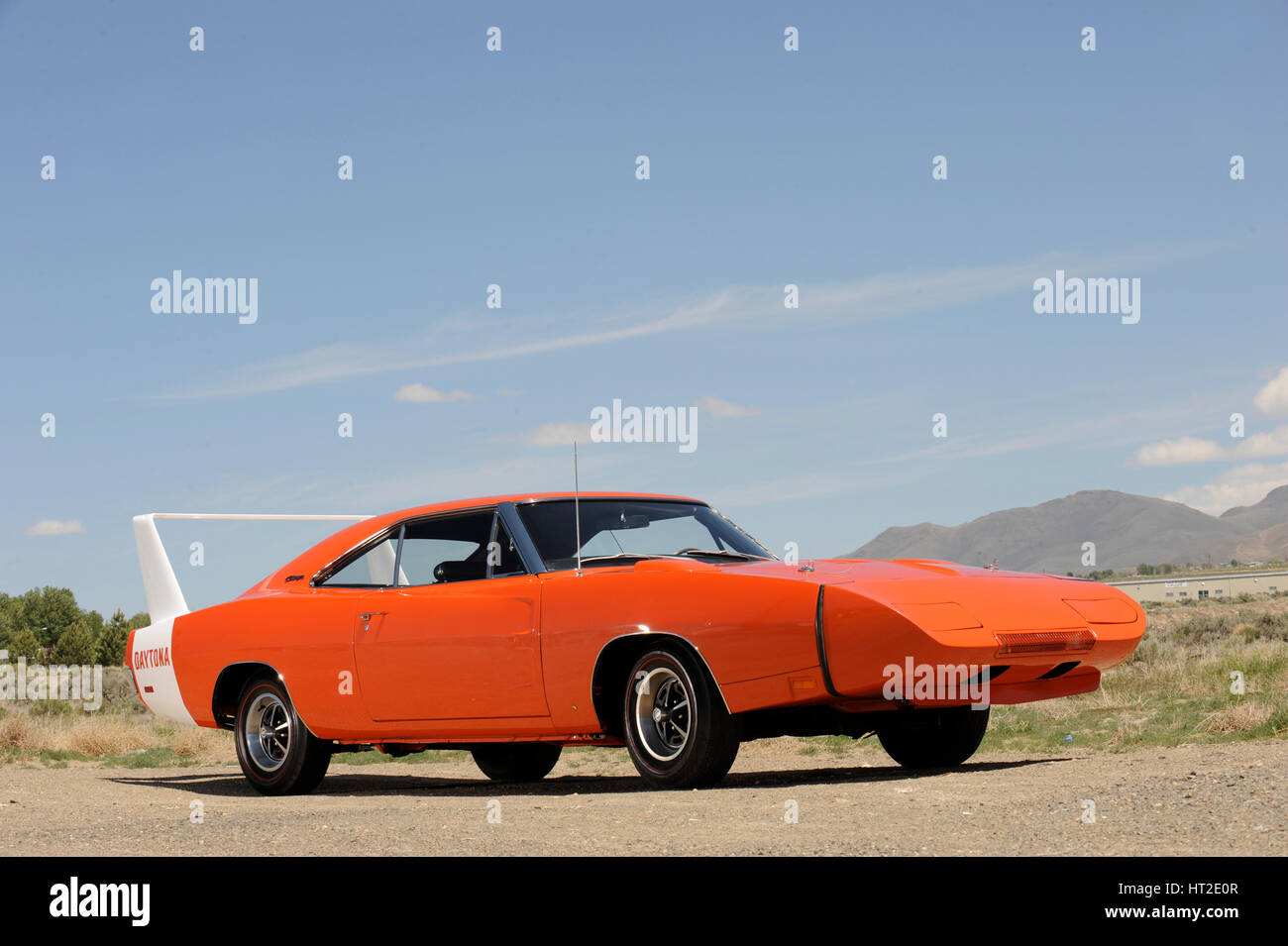 Dodge Charger Daytona 440 1969. Artiste : Simon de l'argile. Banque D'Images