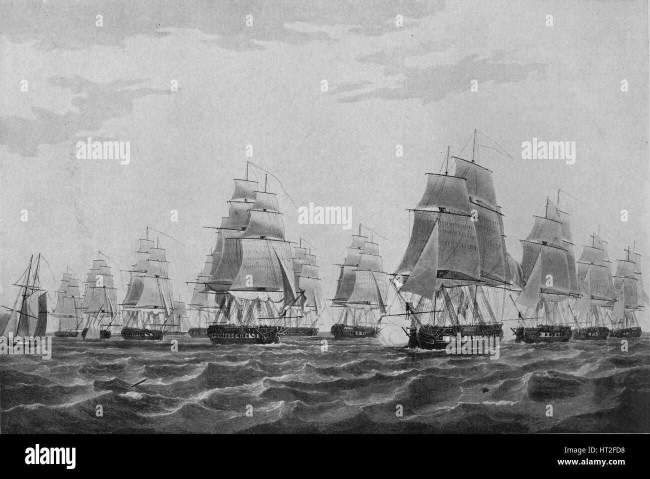 N'oubliez pas 'Nelson', c1812. Artiste : Thomas Whitcombe. Banque D'Images