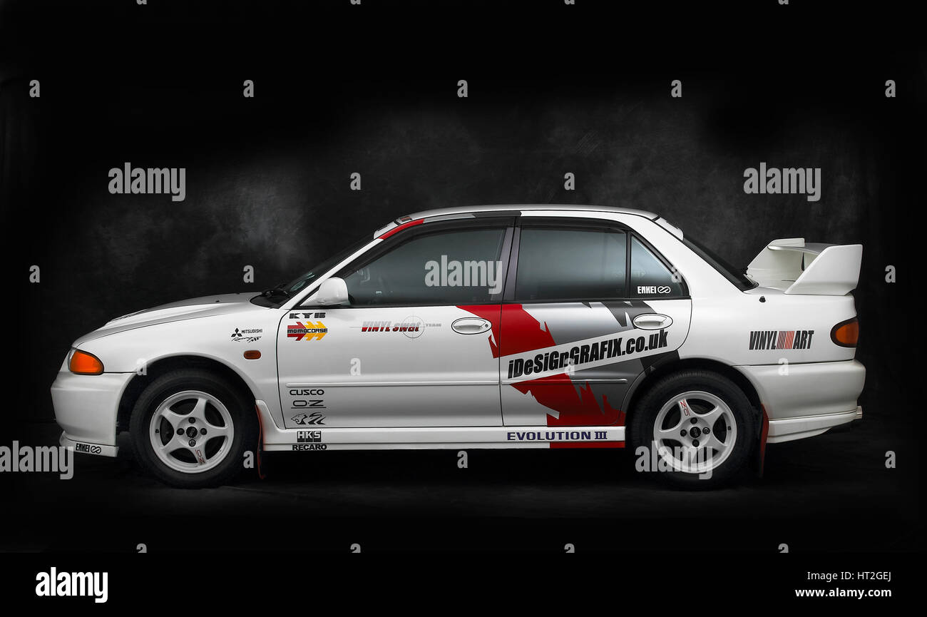 1995 Mitsubishi Lancer Evo 3 Artiste : Inconnu. Banque D'Images