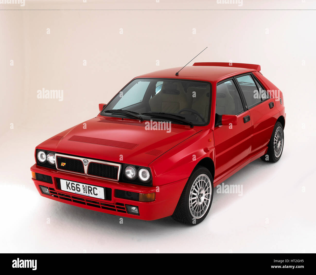 1993 Lancia Delta : Artiste inconnu. Banque D'Images