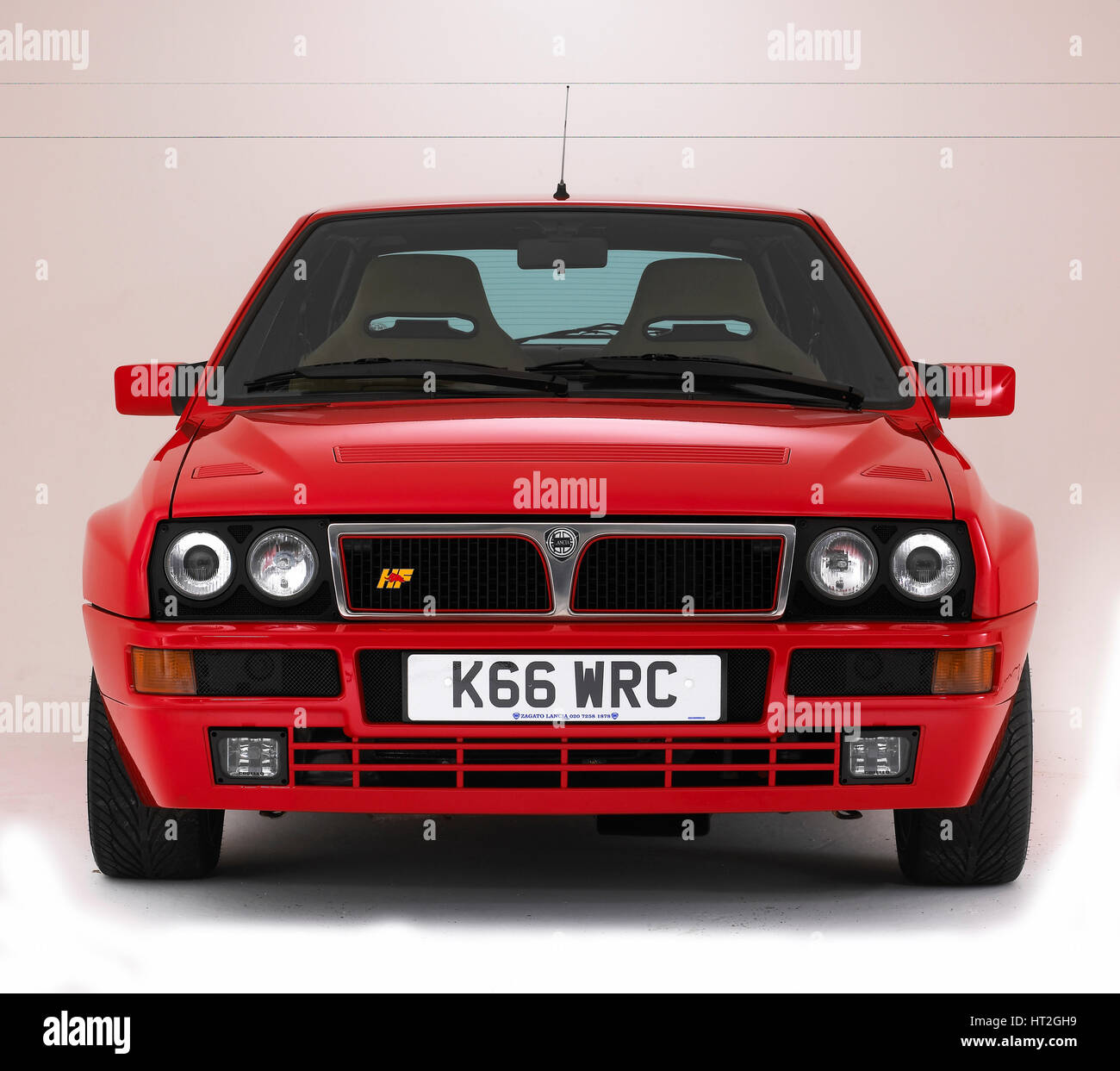 1993 Lancia Delta : Artiste inconnu. Banque D'Images