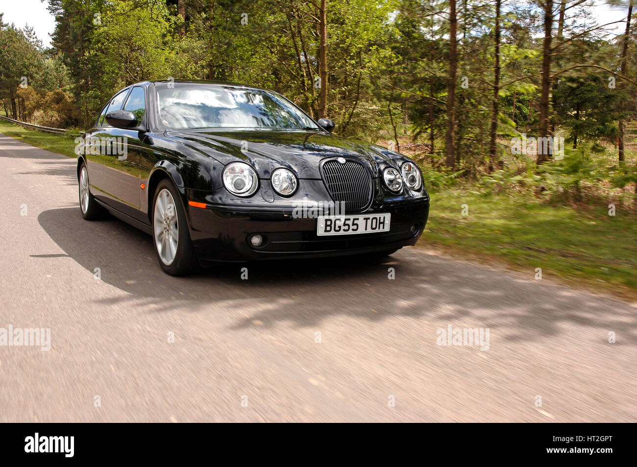 2005 Jaguar S Type Diesel Sport : Artiste inconnu. Banque D'Images
