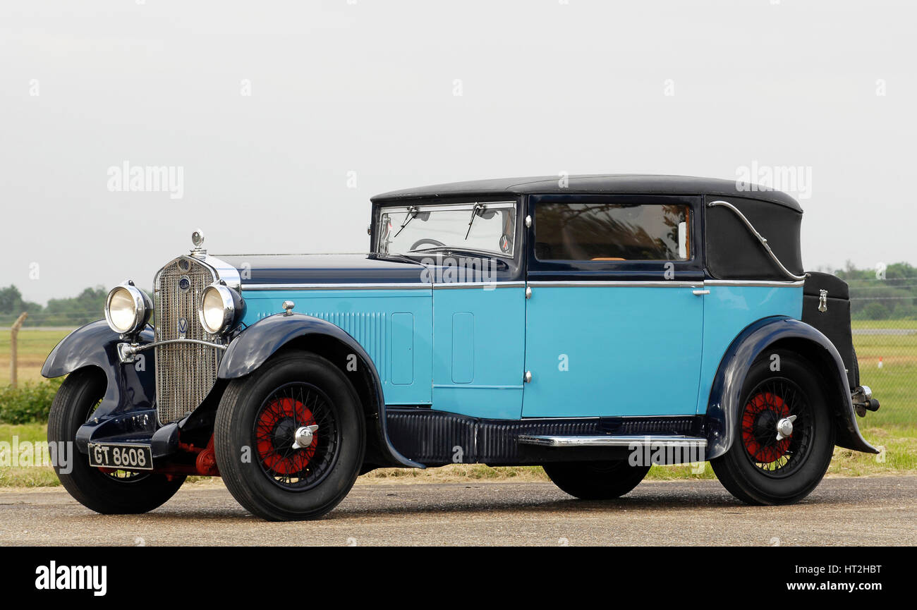 1932 Delage D6 Faux Cabriolet Artiste : Inconnu. Banque D'Images