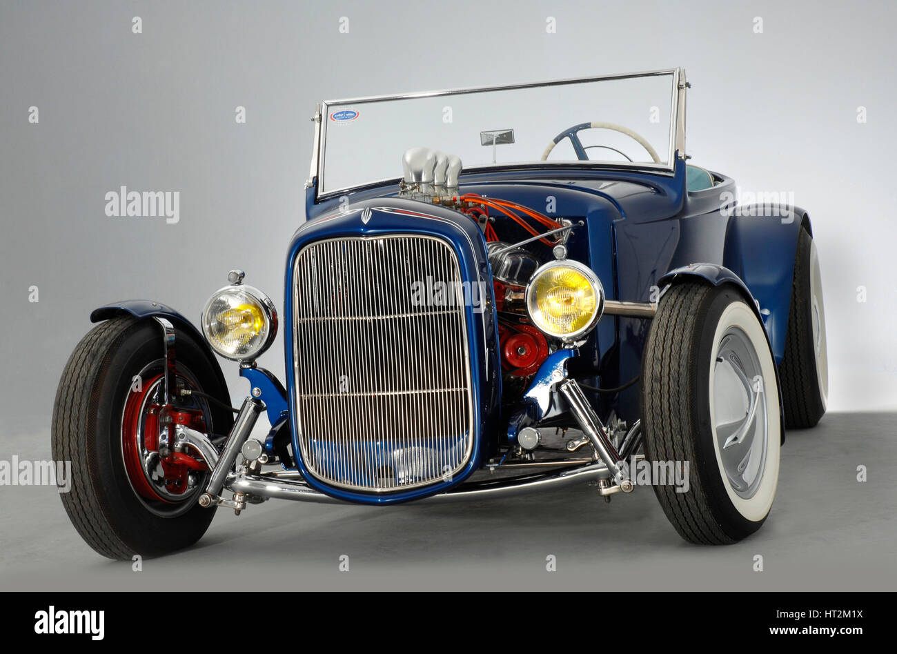 Moulin café 1930 Ford une voiture sur mesure. Artiste : Inconnu. Banque D'Images