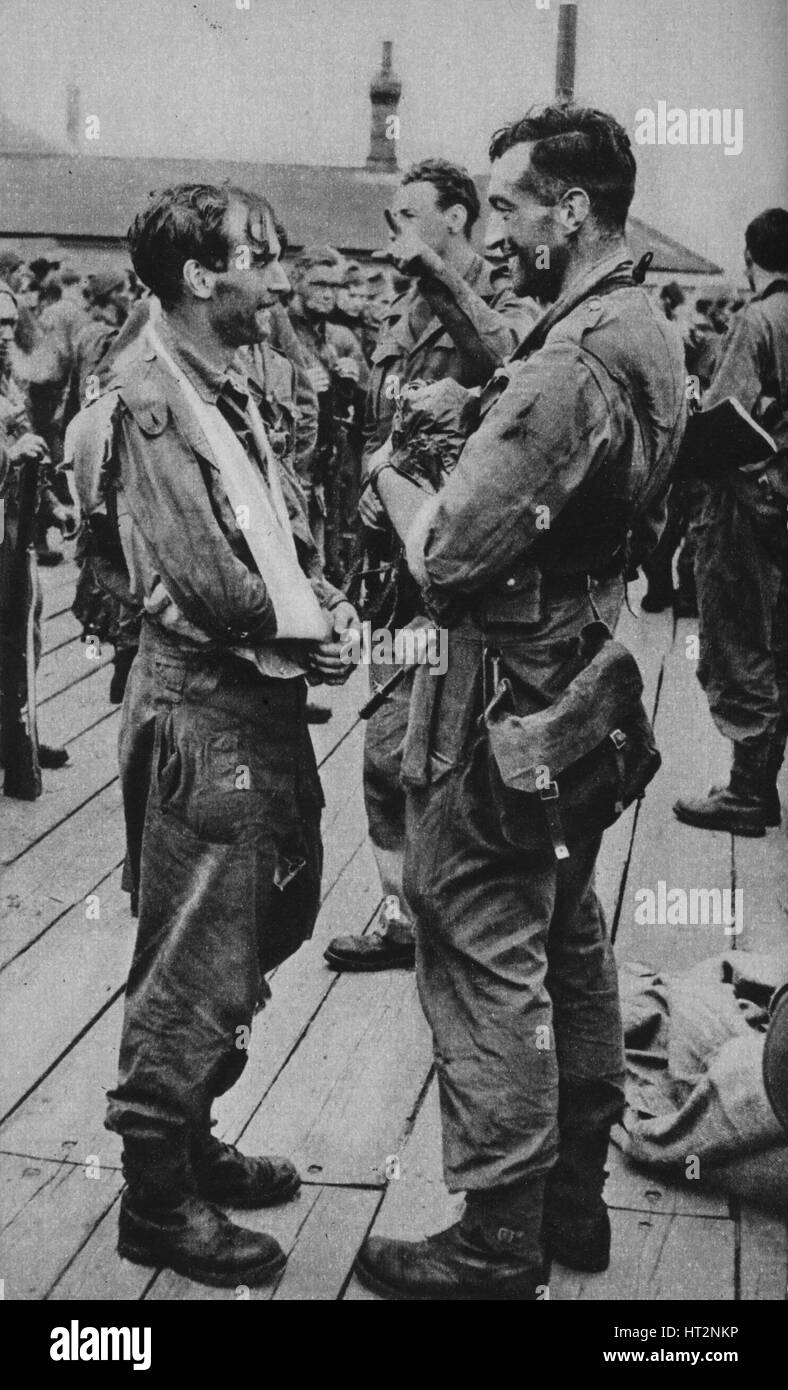 "Les commandos étaient là', 1940-1942, (1943). Artiste : Inconnu. Banque D'Images