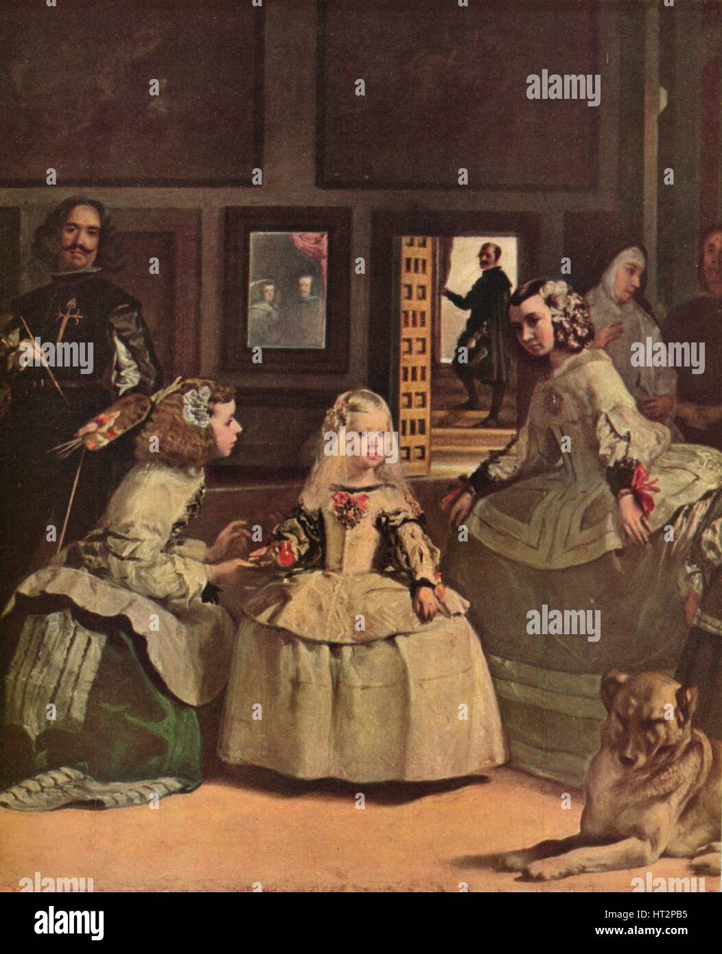 "Las Meninas", 1656 (1939). Artiste : Diego Velasquez. Banque D'Images