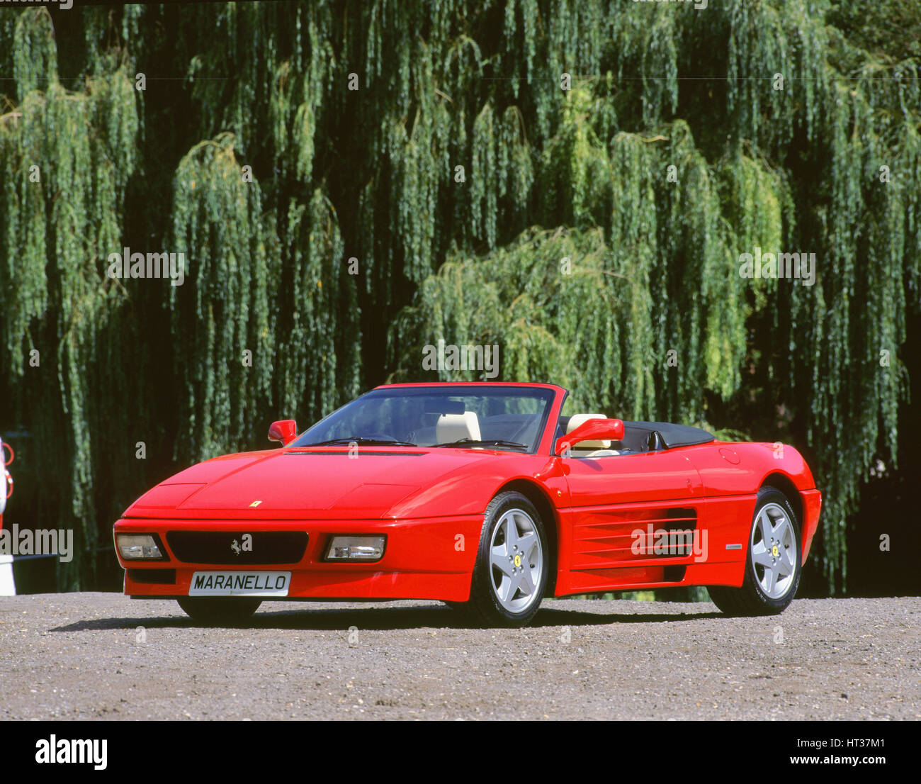 1993 Ferrari 348 Spider. Artiste : Inconnu. Banque D'Images