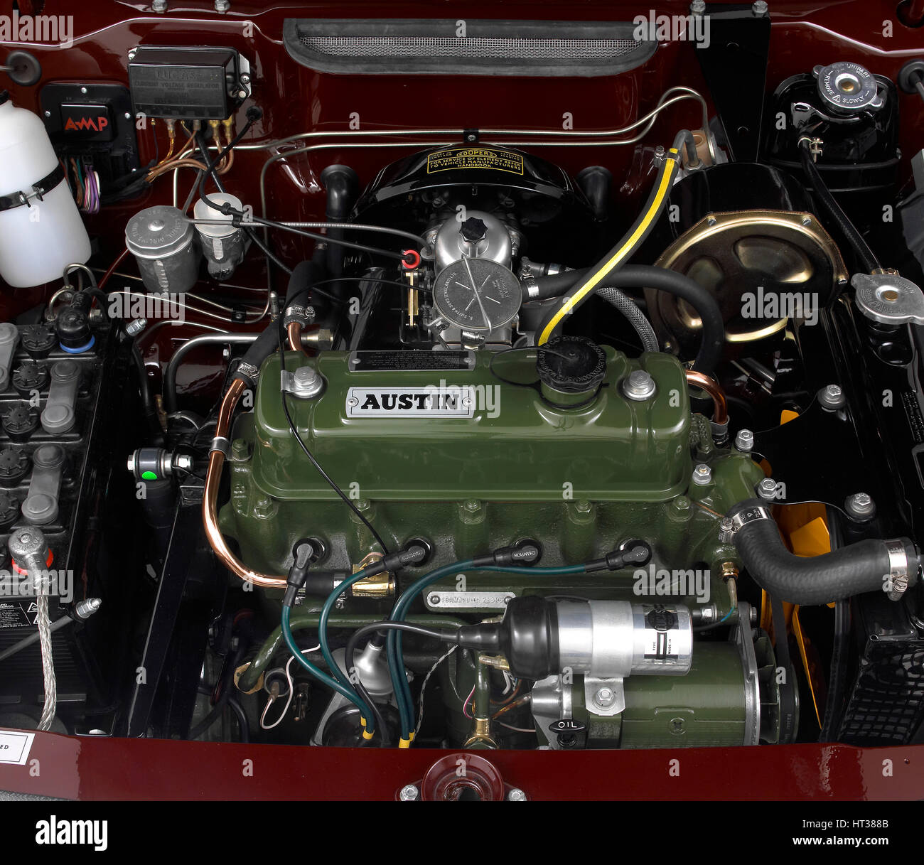 1965 Austin 1800 moteur. Artiste : Inconnu. Banque D'Images