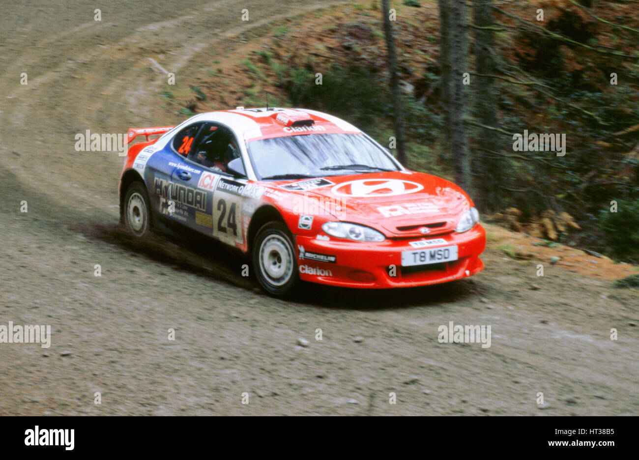 1999 Hyundai coupé Q'un réseau McCrae. Artiste : Inconnu. Banque D'Images