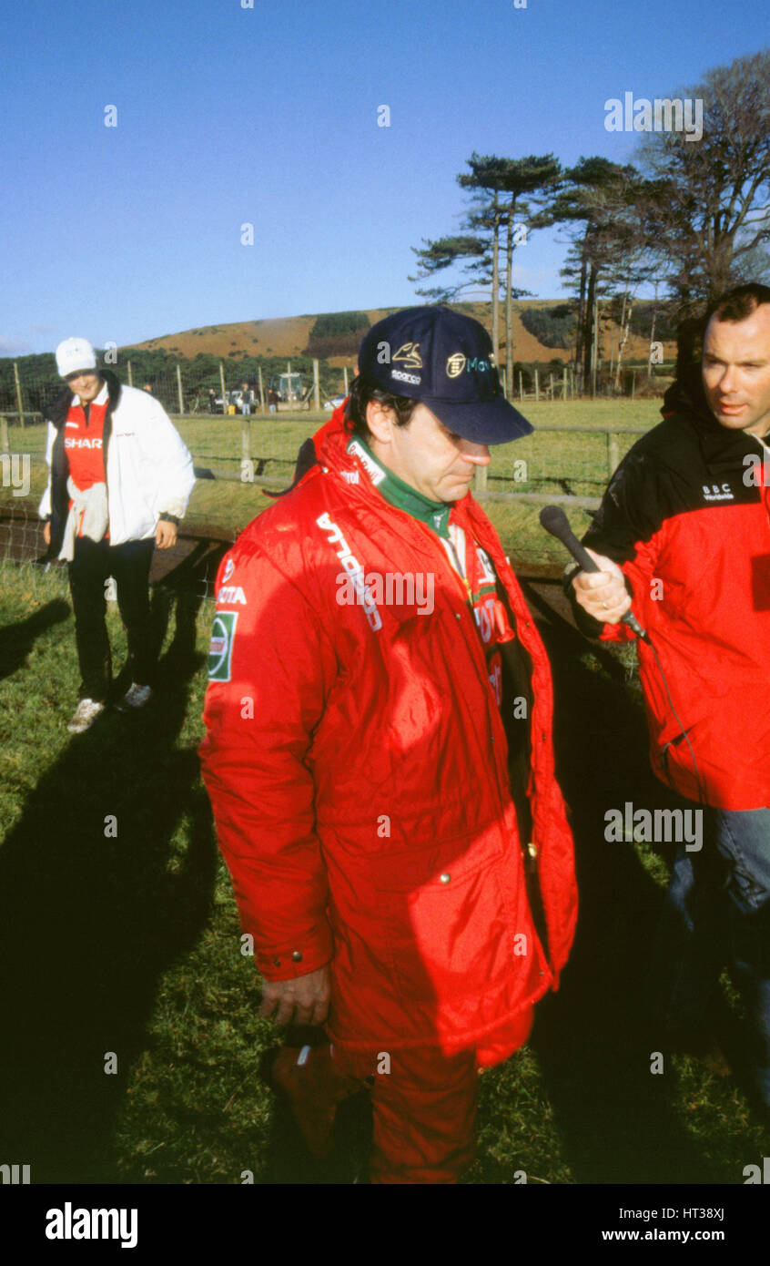 Carlos Sainz 1999 Network Q rally. Artiste : Inconnu. Banque D'Images