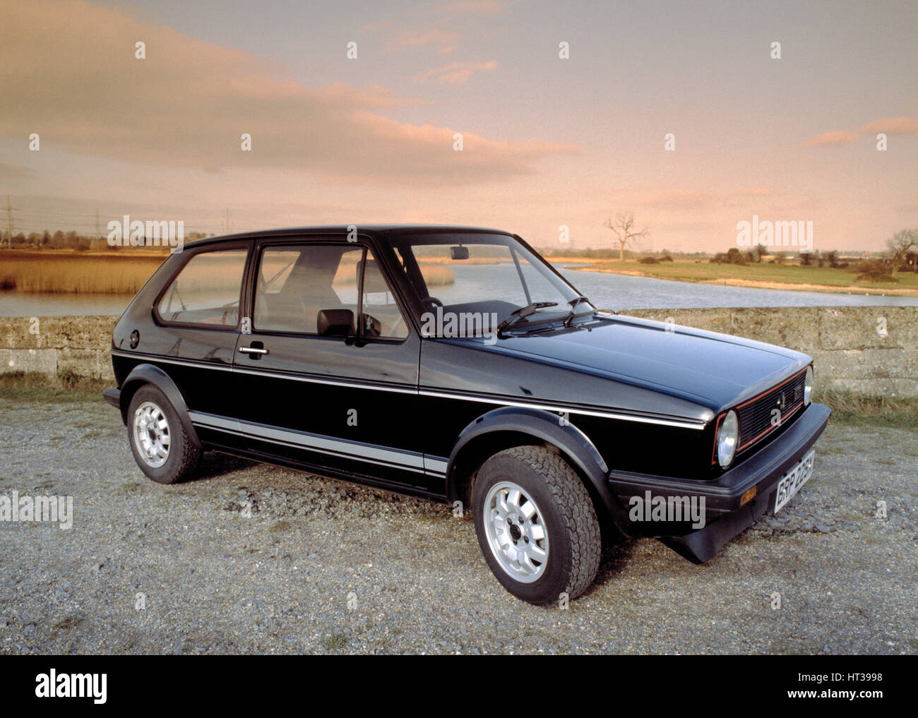 1981 Volkswagen Golf GTI . Artiste : Inconnu. Banque D'Images