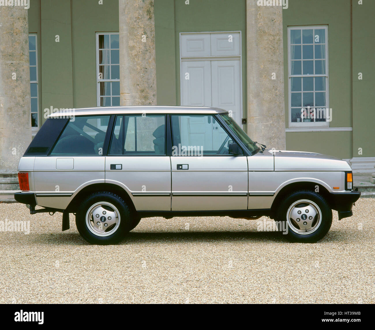 1993 Range Rover V8 3.9. Artiste : Inconnu. Banque D'Images