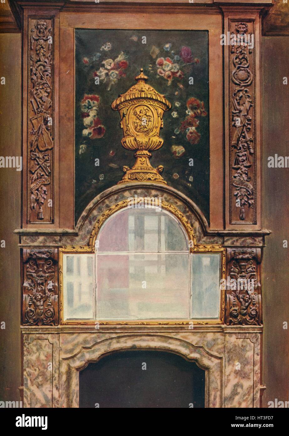 Antelpiece «', 18e siècle, (1910). Artiste : Daniel Marot. Banque D'Images