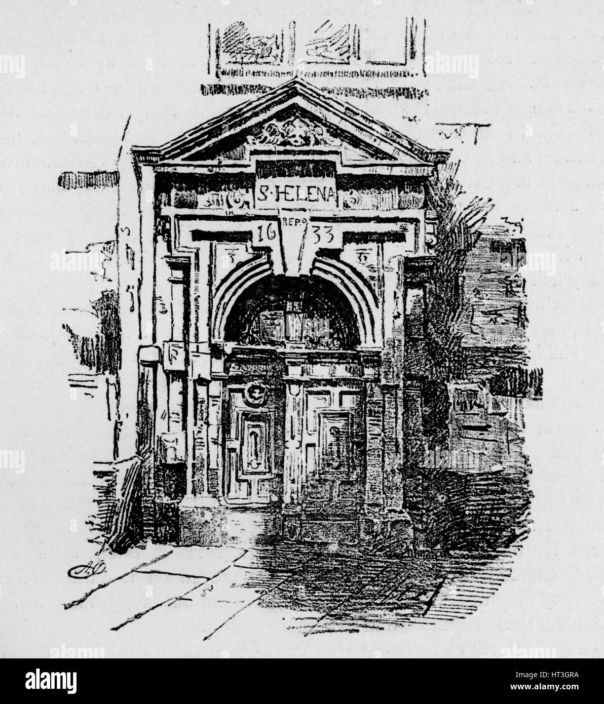 «Oorway, St Helen's', 1890. Artiste : Inconnu. Banque D'Images