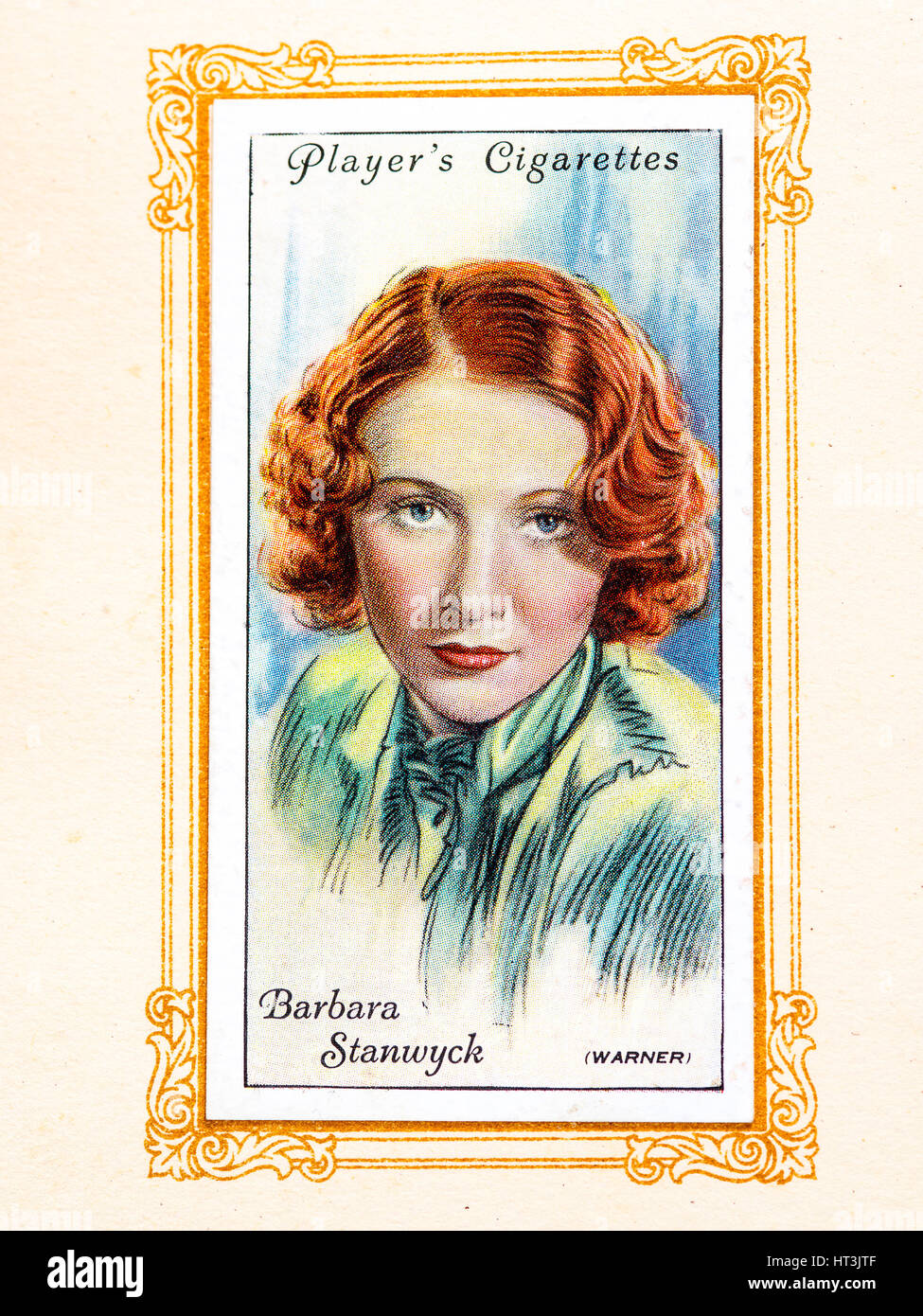 Barbara Stanwyck, 1934. Artiste : Inconnu. Banque D'Images
