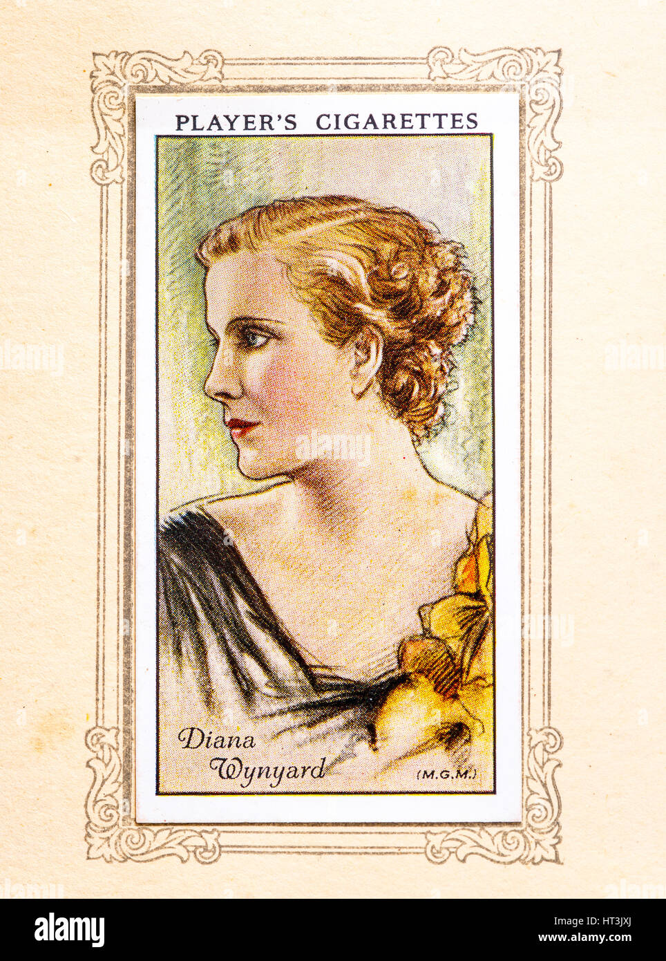 Diana Wynyard, 1934. Artiste : Inconnu. Banque D'Images