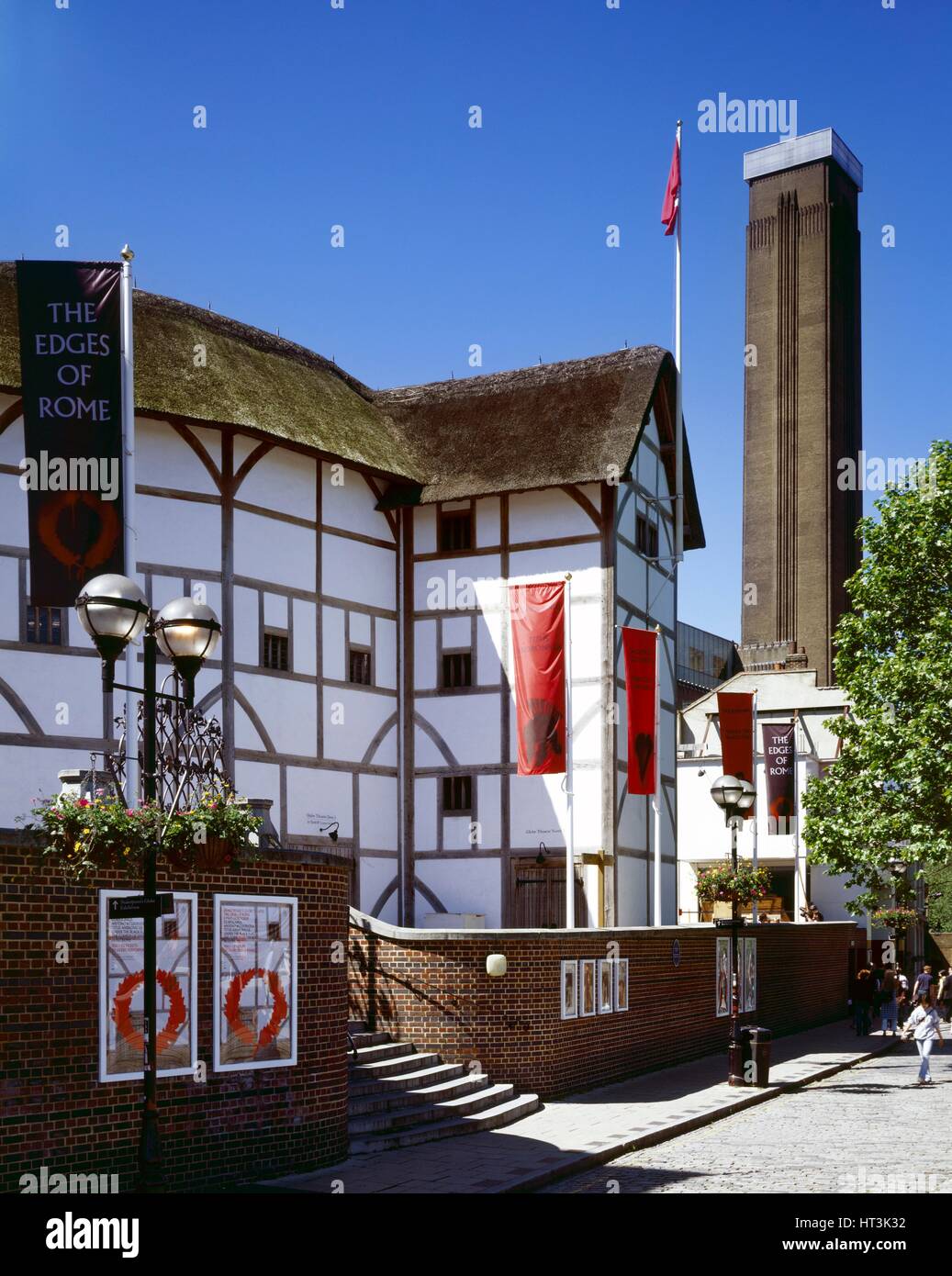 Globe Theatre, c1990-2010. Artiste : Marcus Robinson. Banque D'Images