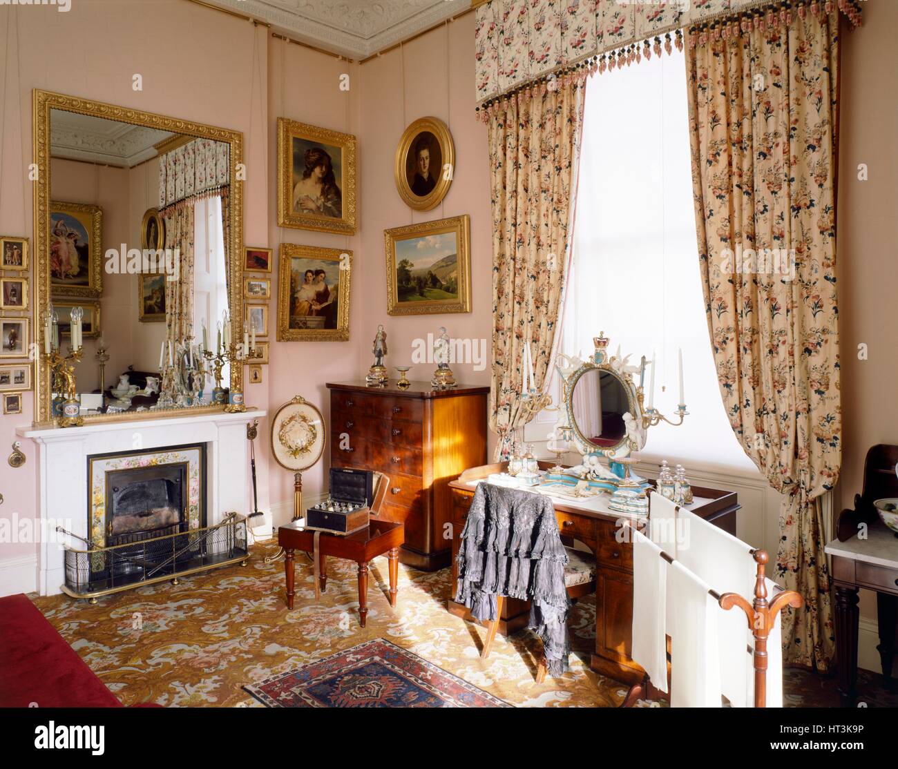 La reine Victoria's dressing, Osborne House, c1990-2010. Artiste : Nigel Corrie. Banque D'Images