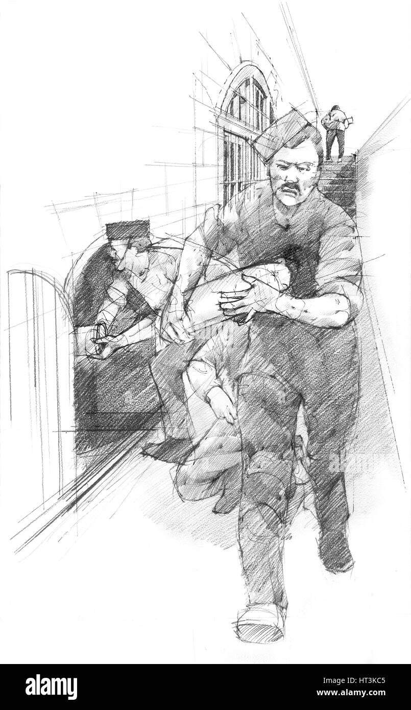 Le Château de Pendennis, c1894, (c1990-2010). Artiste : Ivan hdb. Banque D'Images