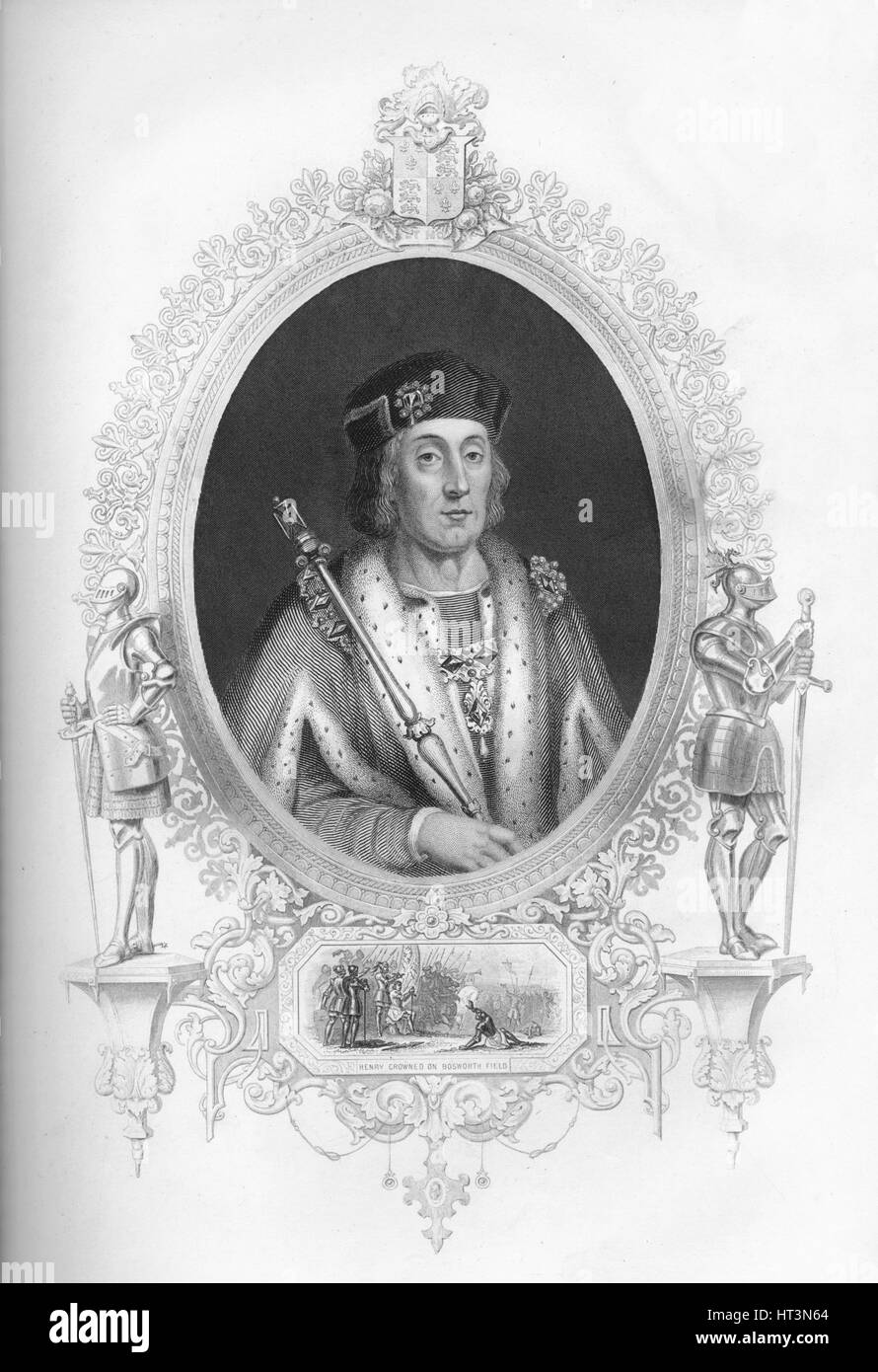 'Henry VII', 1859. Artiste : George Vertue. Banque D'Images