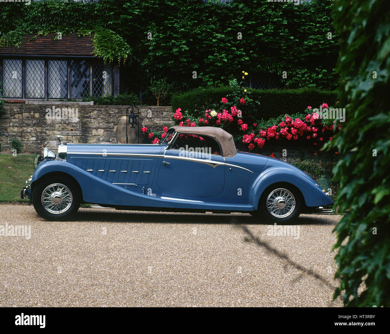 1934 type Hispano Suiza 68 Bis V12 Artiste : Inconnu. convertibles Banque D'Images