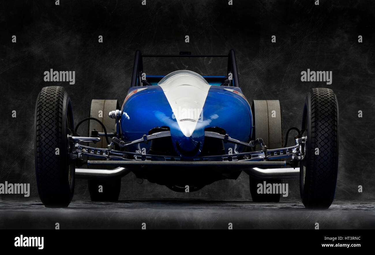 1960 Allard Dragster Artiste : Inconnu. Banque D'Images