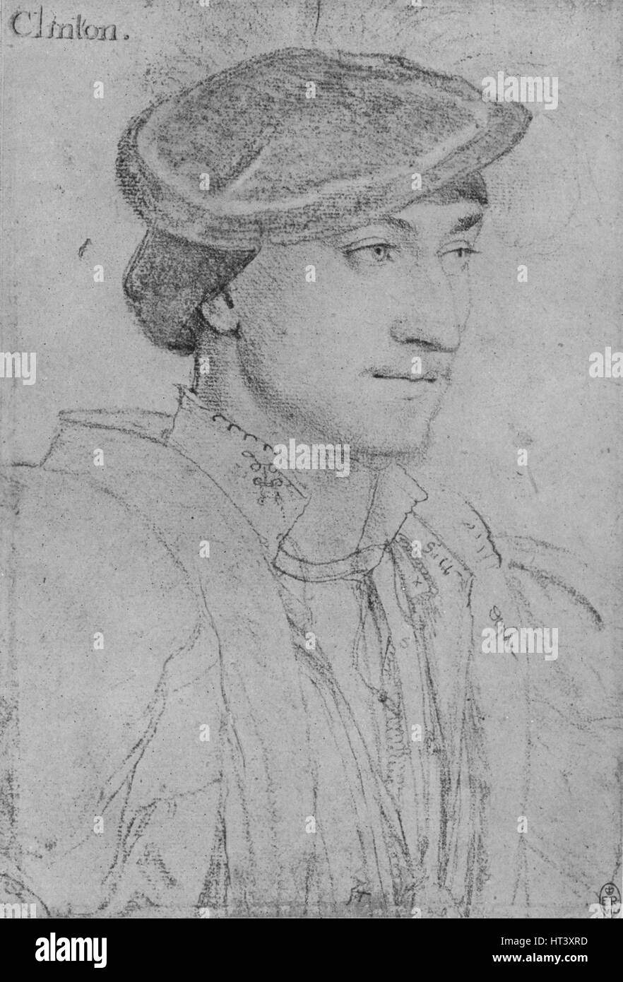 "Edward, Lord Clinton', c1532-1543 (1945). Artiste : Hans Holbein le Jeune. Banque D'Images