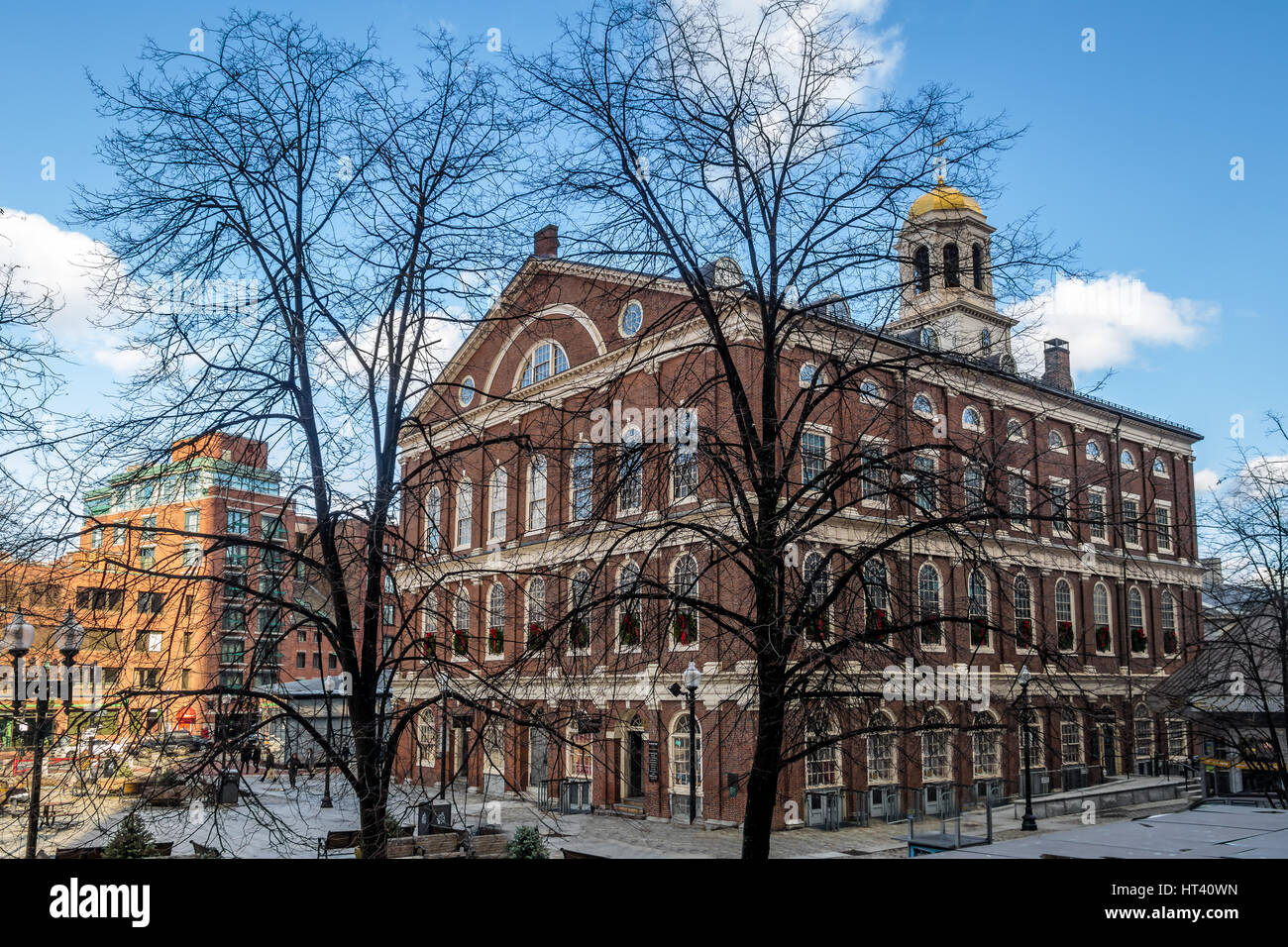 Faneuil Hall, Boston, Massachusetts, USA Banque D'Images