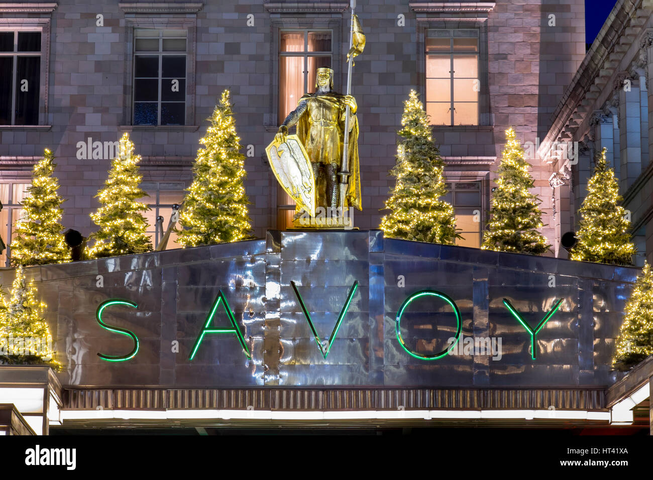 L'Europe, Royaume-Uni, Angleterre, Londres, Savoy Hotel Banque D'Images