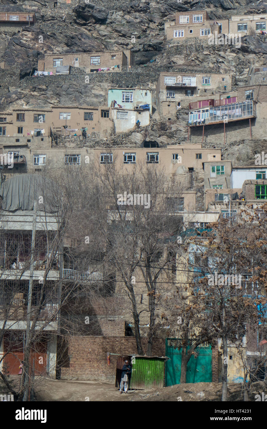 Street view, Kaboul KABOUL Banque D'Images