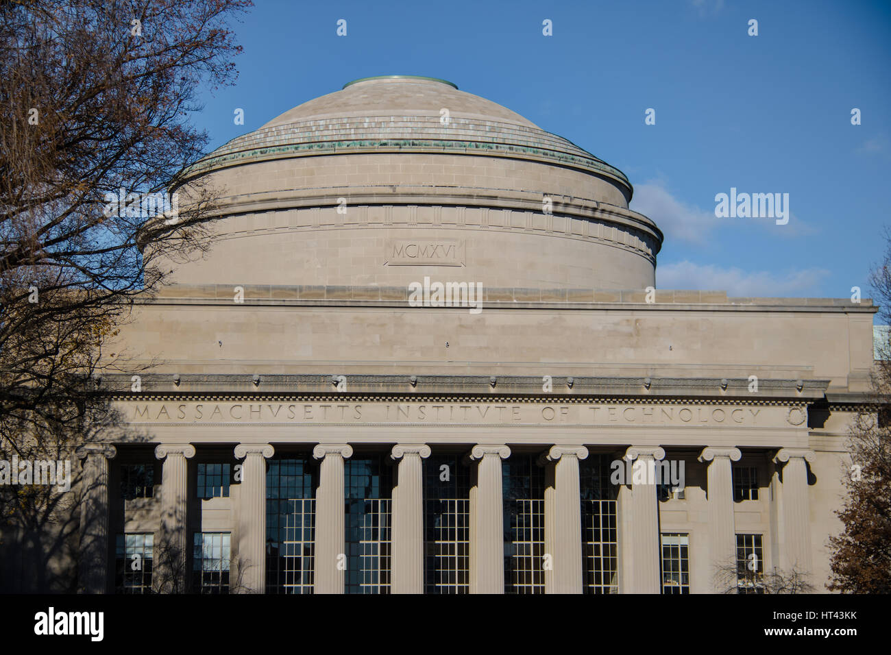 Institut de Technologie du Massachusetts (MIT) Dome - Cambridge, Massachusetts, USA Banque D'Images