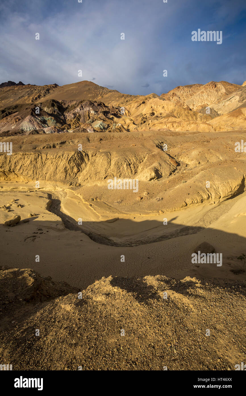 La palette de l'artiste, les Black Mountains, artiste, Death Valley National Park, Death Valley, California, United States, Amérique du Nord Banque D'Images