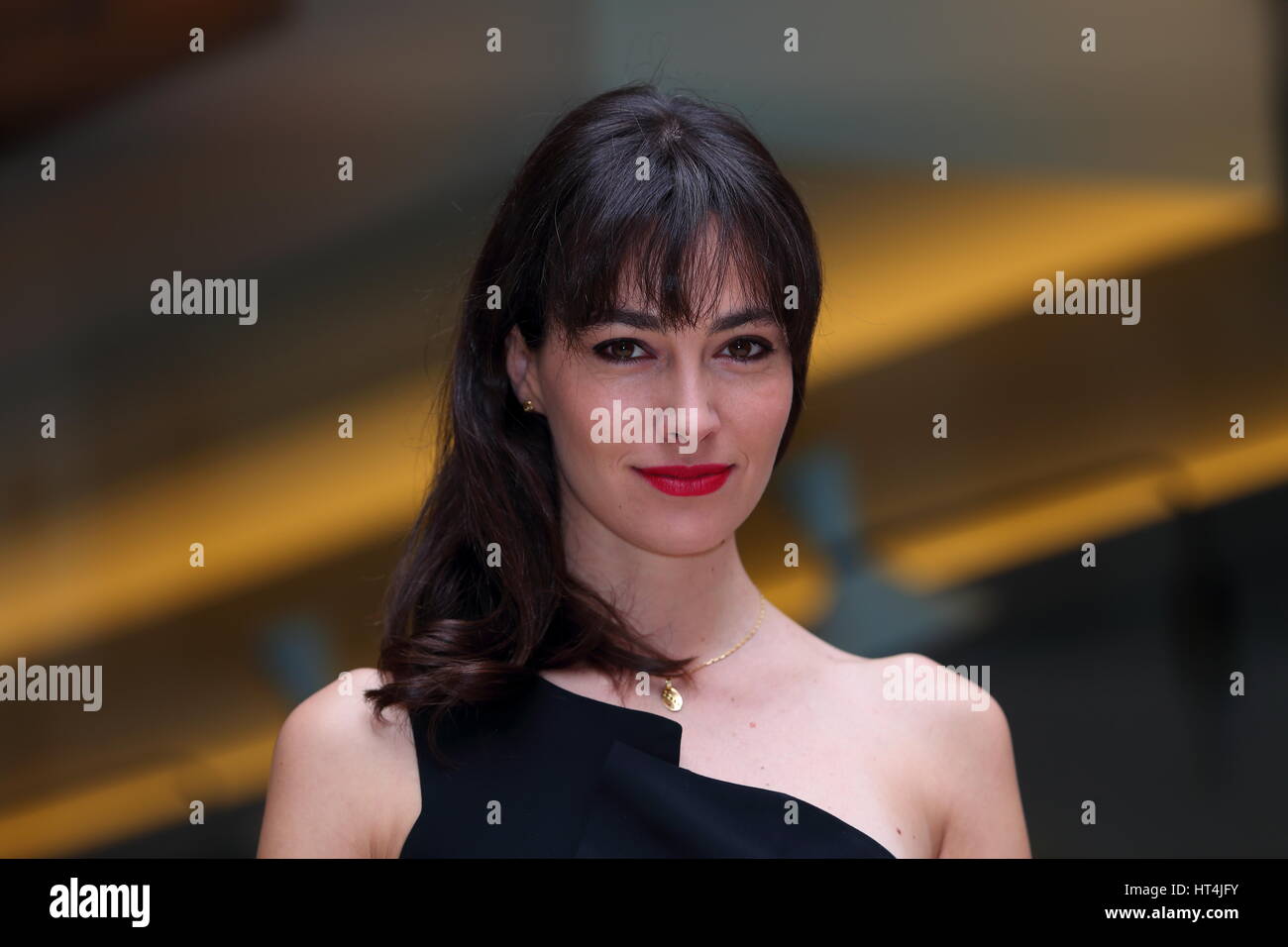 Rome, Italie. 06 Mar, 2017. L'actrice italienne Daniela Virgilio pendant une séance de "cinéma italien Questione di Karma', réalisé par Edoardo Crédit : Matteo Falcone Nardone/Pacific Press/Alamy Live News Banque D'Images