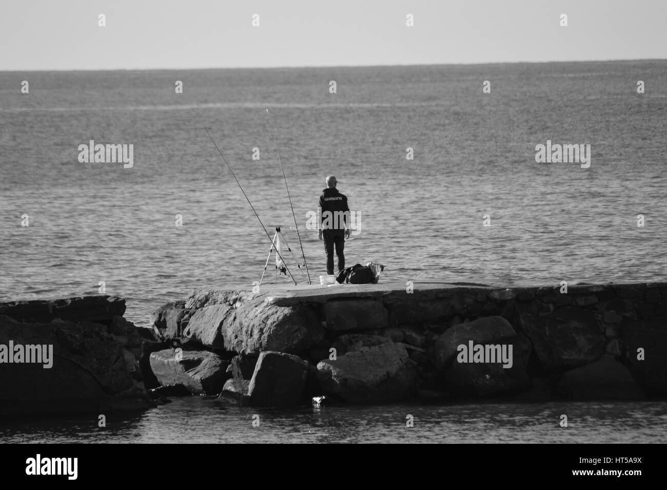 Pêcheur Banque D'Images