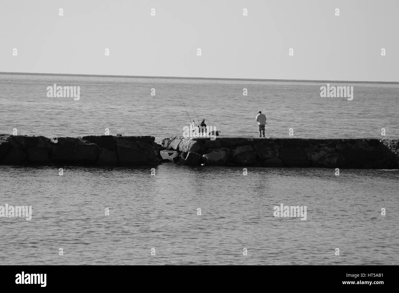 Pêcheur Banque D'Images