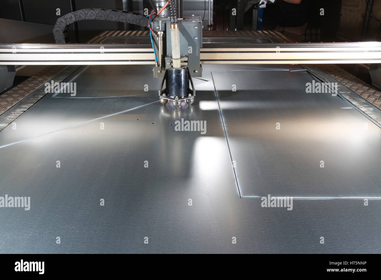 Plasma Cutter industrielle Banque D'Images