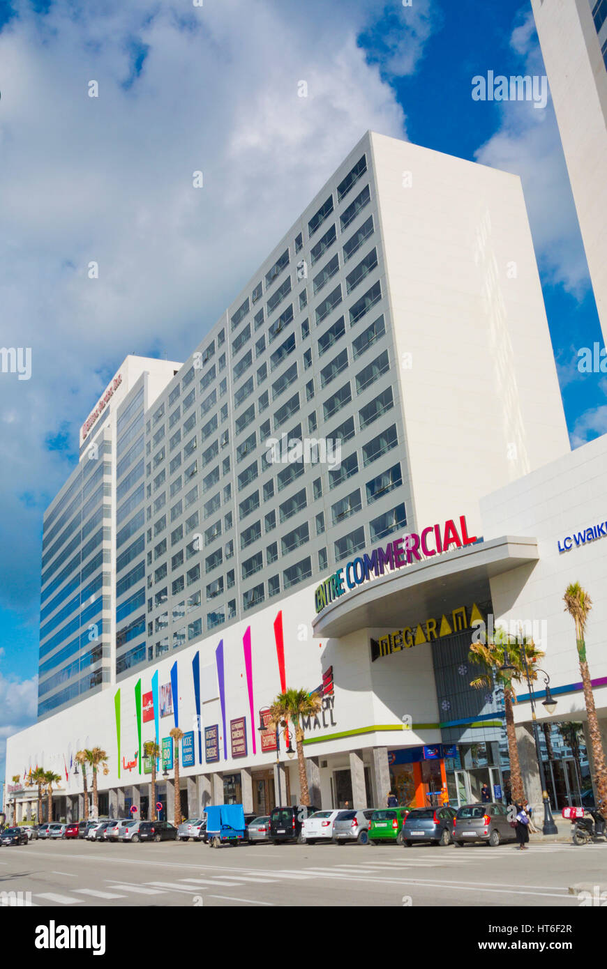 Tanger City Mall, centre commercial, Tanger, Maroc, Afrique Photo Stock