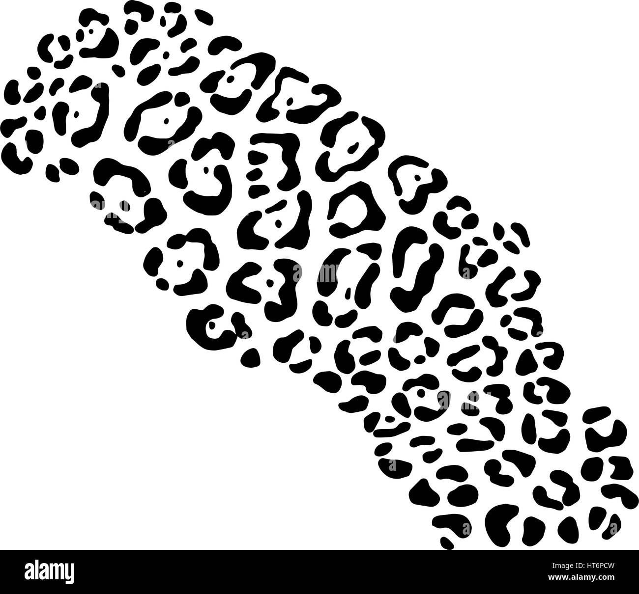 Vector background motif peau de Leopard Illustration de Vecteur